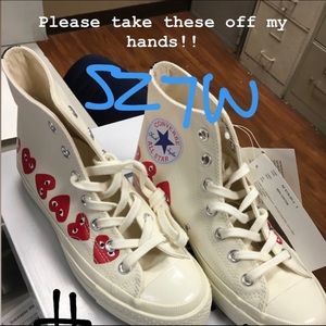 Brand New Commes Des Garçon x Converse